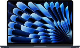 Ноутбук Apple 13-inch MacBook Air: Apple M3 chip with 8‑core CPU and 10‑core GPU/ 16GB/ 512GB SSD/ Midnight/ A3113 / RUS keyboard (Z1BC0022B)