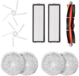Компоненты Dreame Accessories Kit RAK58 для Dreame Trouver Robot Vacuum E20/E20 Pro 1Main Brush+2Side Brush+2HEPA+3Mop Pad