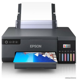 Принтер Epson EcoTank L8050 фотопринтер, струйный, цветной, формат A4 (210x297 мм), скорость ч/б печати 22 стр/мин, скорость цветной печати 22 стр/мин, разрешение 1440x5760 dpi, СНПЧ, Wi-Fi