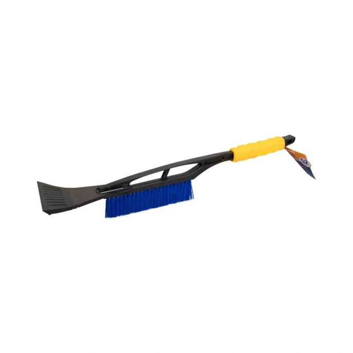 Зимняя щетка со скребком 52 см синяя щетина KRAFT KT 830057