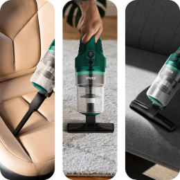 Пылесос ручной Kitfort КТ-5364 80Вт зеленый/черный