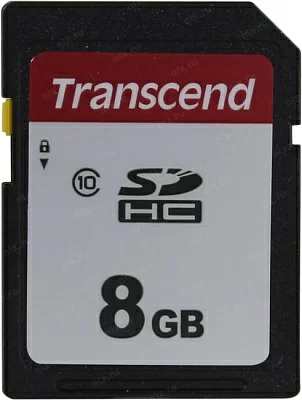 Карта памяти Transcend TS8GSDC300S SDHC 8Gb Class 10