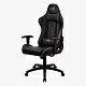 Игровое кресло Aerocool AC110 AIR (черно-красное) (4718009155213)