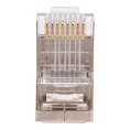 Rexant 05-1029 Разъем сквозной RJ-45 8P8C под витую пару, FTP, CAT 6 Упаковка 100 шт