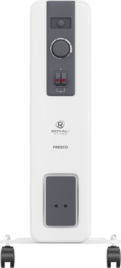 Радиатор масляный Royal Clima ROR-FR7-1500M 1500Вт белый/черный