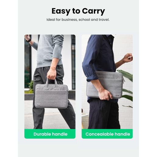 Сумка UGREEN LP437 (20448) Laptop Bag для ноутбуков 13''-13.9'' дюймов. Цвет: серый