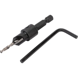 Зенковка оправка коническая со сверлом 2.8 мм, хвостовик HEX1/4 WPW AS02804S