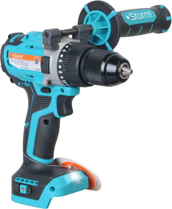 Дрель-шуруповерт Sturm! CD1880 аккум. патрон:быстрозажимной