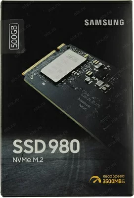 Накопитель SSD 500 Gb M.2 2280 M Samsung 980 Series MZ-V8V500BW (RTL) V-NAND 3bit-MLC (RTL)