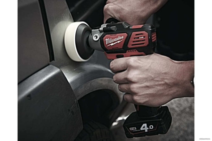 Полировальная машина Milwaukee M12 BPS-421X 4933447799 питание: аккумулятор, 12 В, частота вращения на холостом ходу: от 2800 до 8300 об/мин, диаметр диска: 76 мм, фиксация