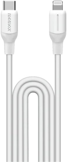 Кабель Momax 1-Link DL53W USB-C-Lightning 30W 1.2м Белый