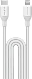 Кабель Momax 1-Link DL53W USB-C-Lightning 30W 1.2м Белый