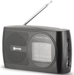 Радиоприемник Vitek VT-3587,  черный