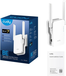 Повторитель беспроводного сигнала CUDY RE3600,  белый