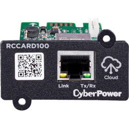 CyberPower RCCARD100 карта облачного мониторинга для 1ф устройств, проводная Ethernet