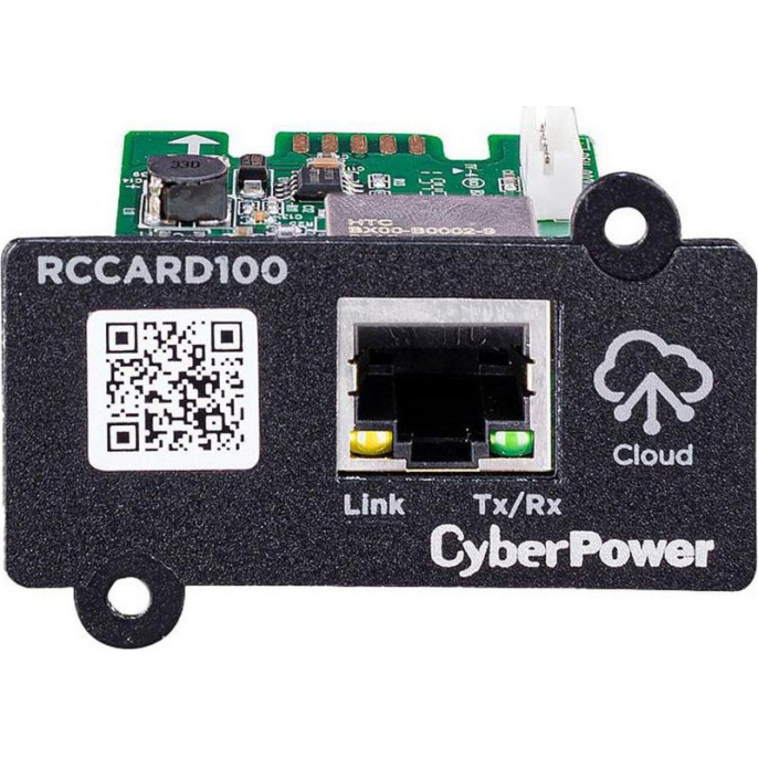CyberPower RCCARD100 карта облачного мониторинга для 1ф устройств, проводная Ethernet