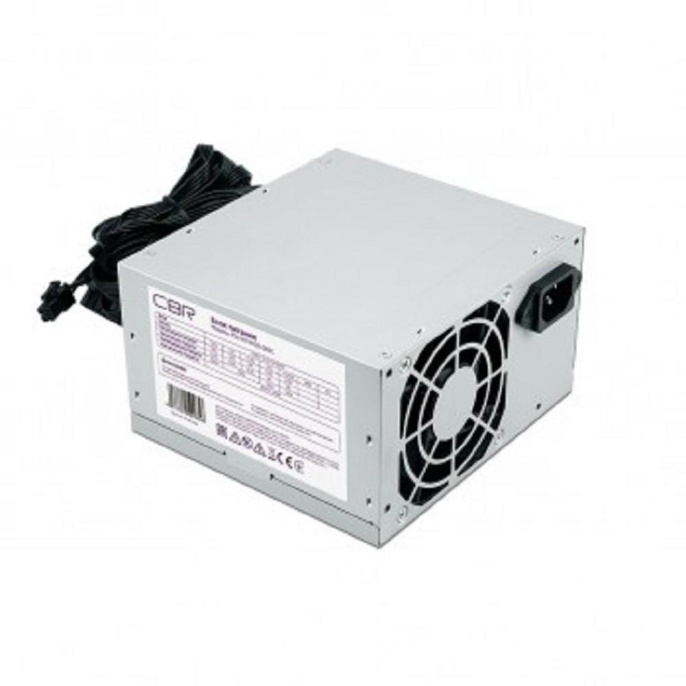Блок питания CBR ATX 450W, 8cm fan, 24pin/1*4pin/1*IDE/2*SATA, кабель питания 1.2м, черный [PSU-ATX450-08EC] OEM