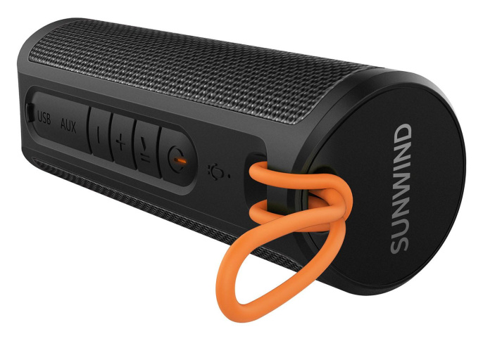 Колонка портативная SunWind SW-PS105 B, 10Вт, черный