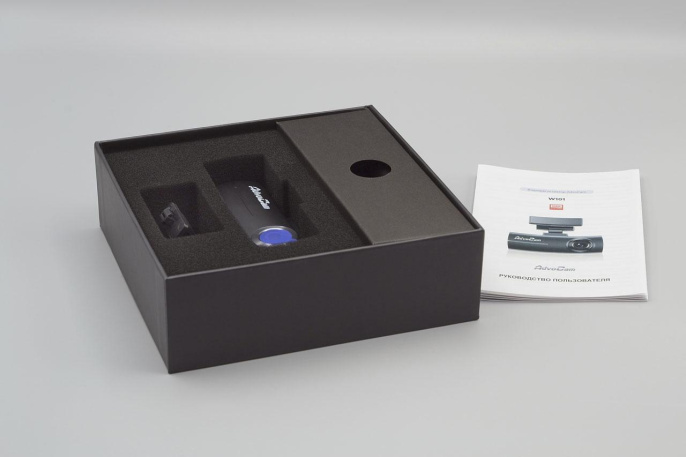 Видеорегистратор ADVOCAM W101,  черный