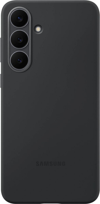 Чехол (клип-кейс) Samsung Silicone Case, для Samsung Galaxy S25 FE, черный [ef-ps731cbegru]