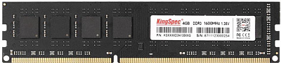 Модуль памяти KingSpec KS1600D3P13504G DDR3 DIMM 4Gb PC3-12800 1.35В