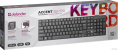 Клавиатура проводная DEFENDER Accent Акцент SB-720 черный USB, 102 клавиши, водостойкая 45720