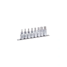 Набор головок вставка HEX 4-14 мм DR1/2", 8 шт., на планке АвтоDело 39841 14793