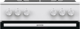 Плита Газовая Gorenje GG6A10WFFM белый без крышки реш.сталь