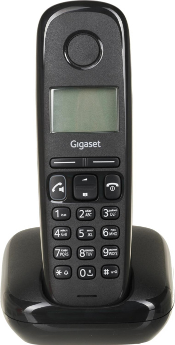 Р/Телефон Dect Gigaset A270 черный АОН
