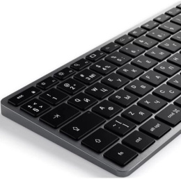 Клавиатура беспроводная Satechi Slim X2 Bluetooth Keyboard - русская раскладка. Цвет: серый космос (ST-BTSX2M-RU)