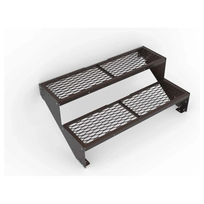 Крыльцо к дому АрсеналЪ 2 ступени ПВЛ (уличная лестница, приступок) серия ARSENAL AVANT мод. AR18V3428H9-06