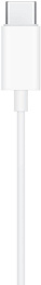 Гарнитура вкладыши Apple EarPods A3046 1.1м белый проводные в ушной раковине MYQY3ZM/A