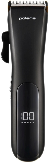 Машинка для стрижки Polaris PHC 2500 черный 3Вт насадок в компл:6шт