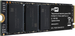 SSD накопитель PC PET PCPS001T3 1ТБ, M.2 2280, PCIe 3.0 x4,  NVMe,  M.2,  oem