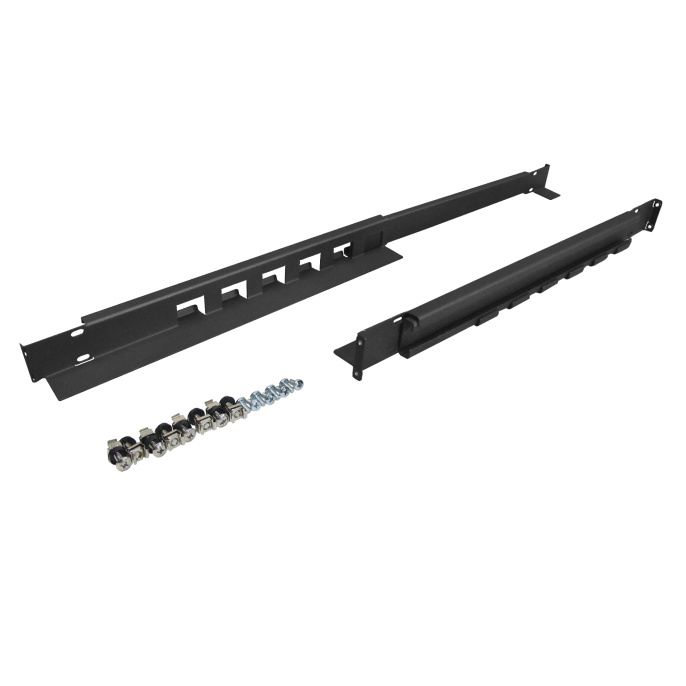 SVC RAIL-1000, Комплект раздвижных уголков рельс для крепления ИБП в стойку 19", Нагрузка кг :100, Габариты Г*Ш*В мм :570-920*57*44