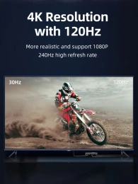 Переключатель CABLETIME CP34G (CT-HS8K2-AG) 2-в-1, 8K60Hz, HDMI 2.1, космический серый