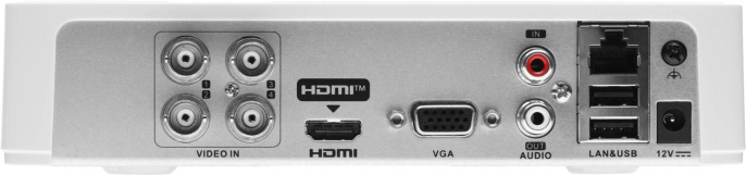 Видеорегистратор HVR (гибридный) HIWATCH DS-H104GA(B)