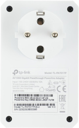 Сетевой адаптер HomePlug AV TP-Link TL-PA7017P KIT AV1000 Gigabit Ethernet упак.:2шт