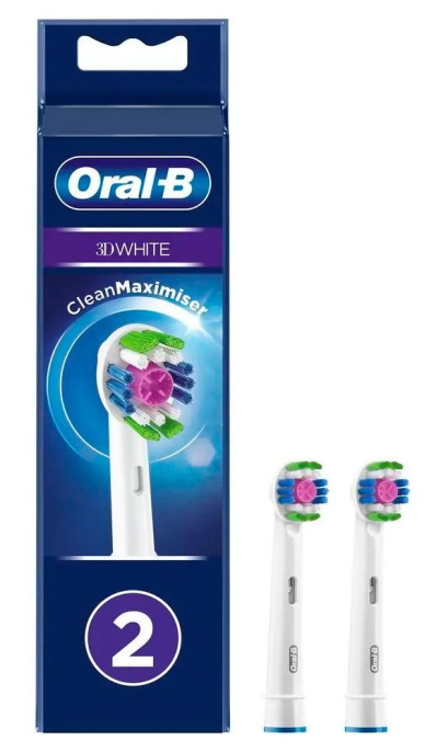 Насадка для зубных щеток Oral-B 3D White EB18pRB,  2 шт [80347231]