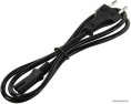 Кабель питания 5bites IEC-320-C7 - CEE 7/16 восьмерка 220V сечение 2x0.50мм2 VDE 1м PC305-10A