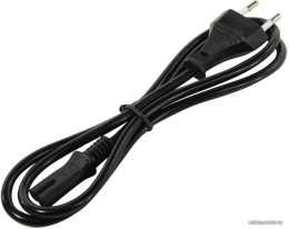 Кабель питания 5bites IEC-320-C7 - CEE 7/16 восьмерка 220V сечение 2x0.50мм2 VDE 1м PC305-10A