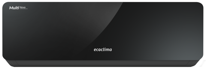 Настенный внутренний блок мульти сплит системы Ecoclima CMWM-CH09/AAB-4R2 Black 25м²