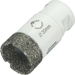 Сверло алмазное по керамограниту 30 мм, M14 на УШМ Diamond Industrial DIDKVP30M14