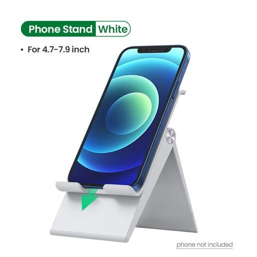Подставка регулируемая UGREEN LP247 (80704) Adjustable Portable Stand для телефонов и планшетов. Цвет: белый