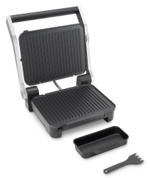 Электрогриль DOMFY Metal,  DSM-EG703 серебристый