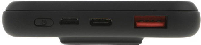 Внешний аккумулятор (Power Bank) Cactus CS-PBFSQT-10000,  10000мAч,  черный