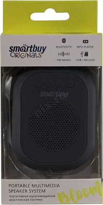 Колонка SmartBuy BLOOM SBS-180 (3W Bluetooth microSD USB FM Li-Ion)