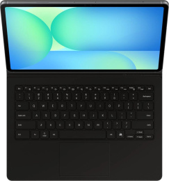 Чехол-клавиатура Samsung для Samsung Galaxy Tab S10 FE+ Book Cover Keyboard with touchpad поликарбонат/полиуретан черный EF-DX625UBRGRU