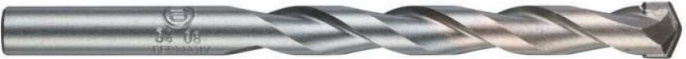 Сверло Milwaukee DIN 8039 12x150 (4932480146) (для сверления кирпича, плитки, керамики, бетона, гипса, шифера и газобетонных блоков, цилиндрический хвостовик)