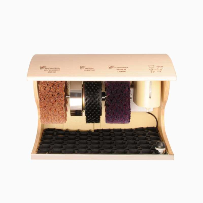 Машинка для чистки обуви Эко Полирол Био Выбеленный дуб Eco Polirol BIO Dub